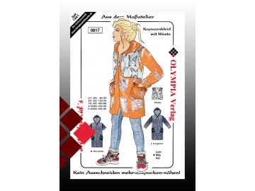 Kapuzenkleid + Weste