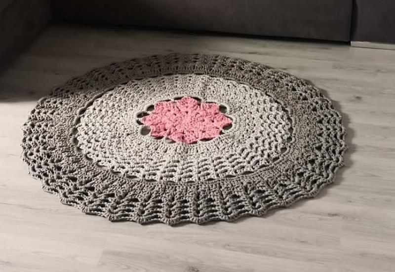 Häkelteppich Crafty