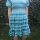 Strickkleid smaragd