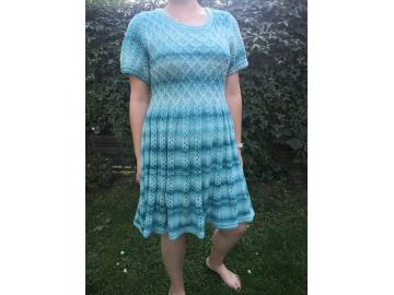 Strickkleid smaragd