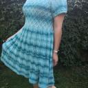 Strickkleid smaragd