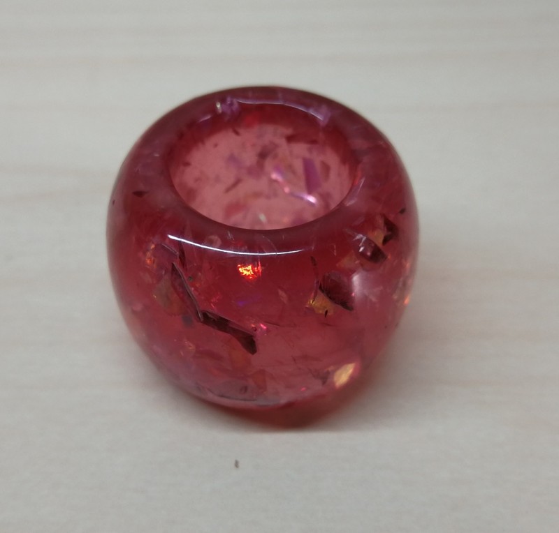 Glitzer-Großperle