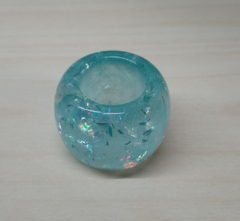 Glitzer-Großperle