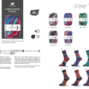 Golden Socks Puzzle Sockenwolle