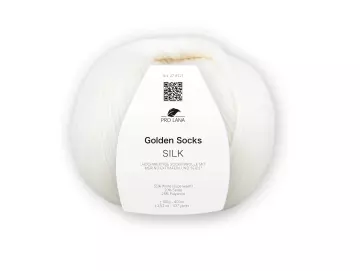 Golden Socks Silk