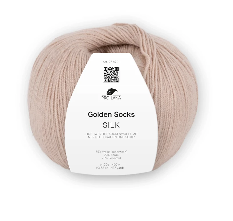 Golden Socks Silk