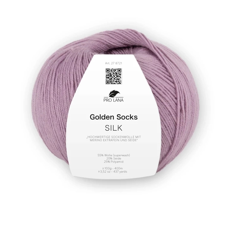 Golden Socks Silk