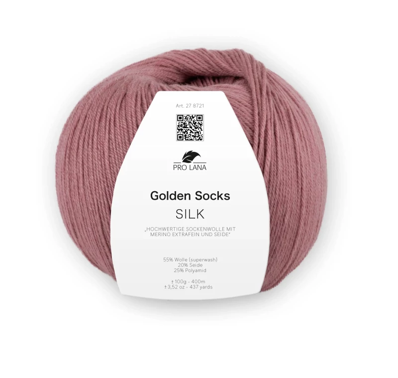 Golden Socks Silk