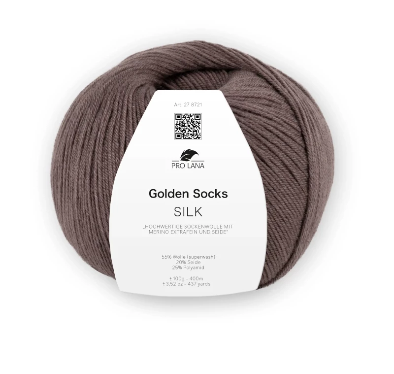 Golden Socks Silk