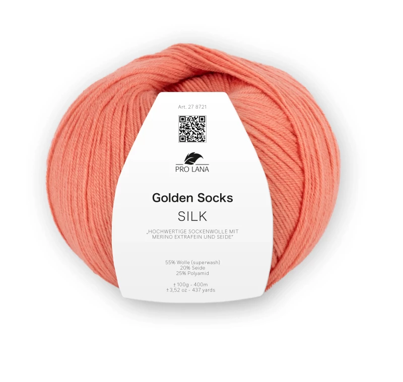Golden Socks Silk