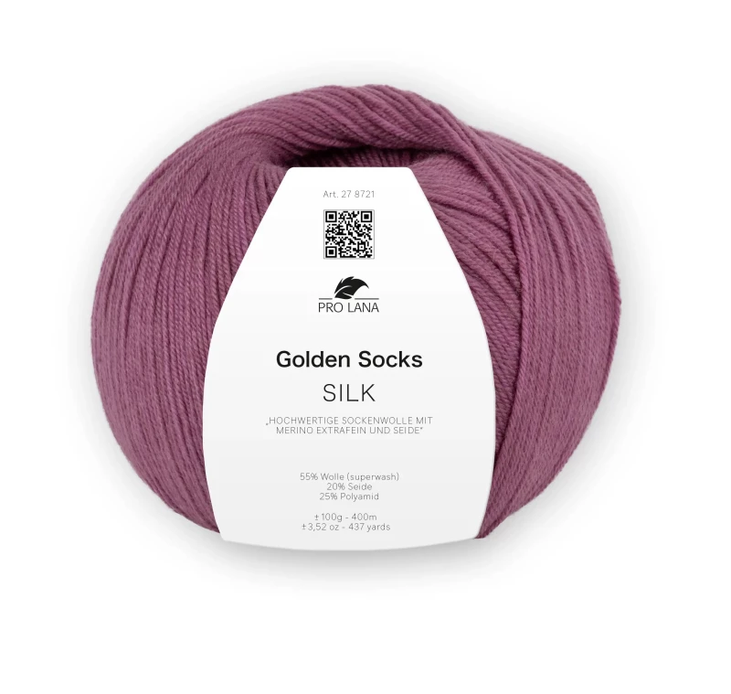 Golden Socks Silk