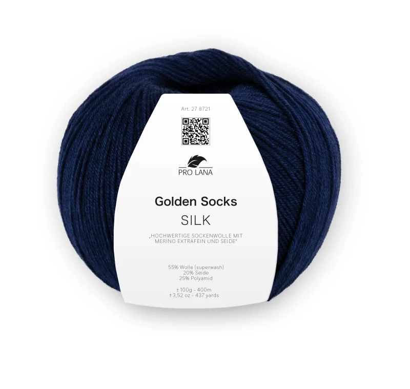 Golden Socks Silk
