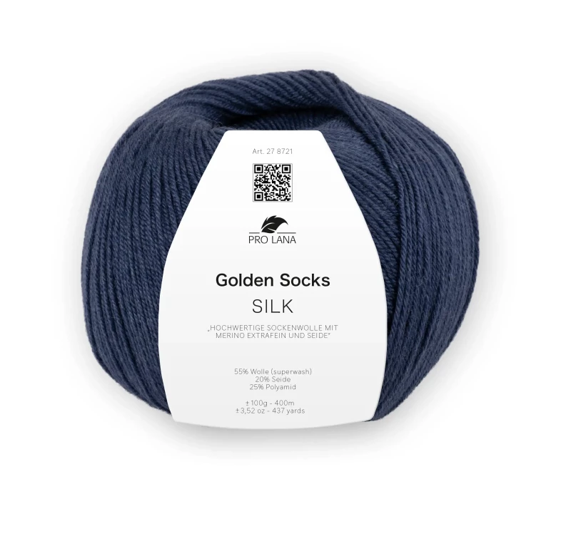 Golden Socks Silk