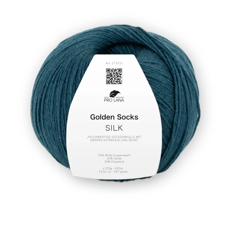 Golden Socks Silk