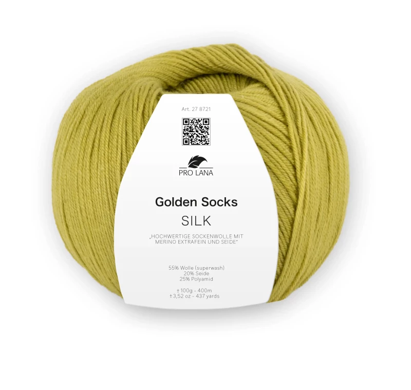 Golden Socks Silk