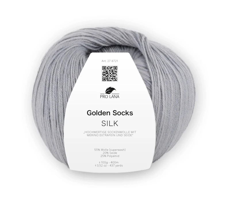 Golden Socks Silk