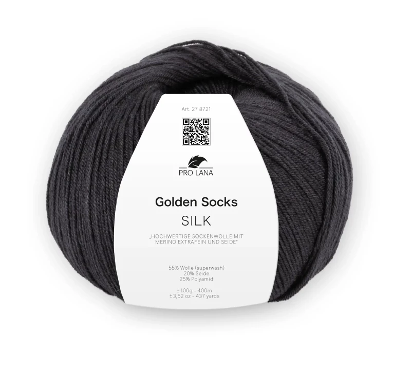 Golden Socks Silk