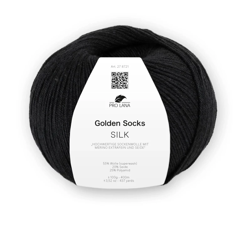 Golden Socks Silk