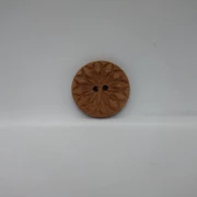 Holzknopf mit Schliff