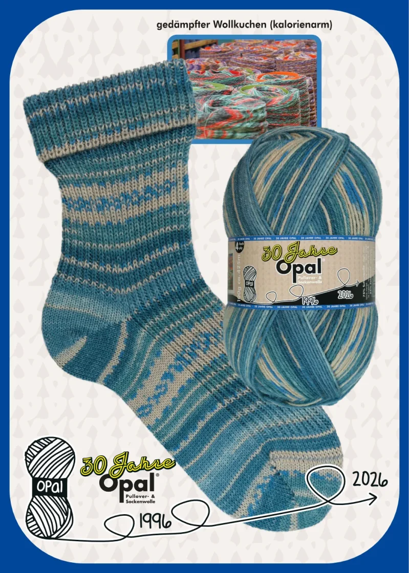Opal Sockenwolle, 4-fädig