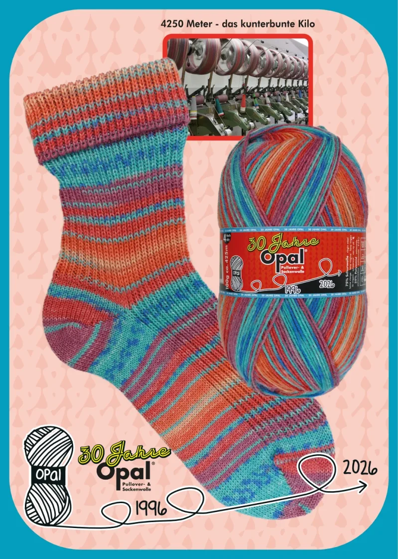 Opal Sockenwolle 4-fädig
