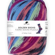 Golden Socks Puzzle Sockenwolle