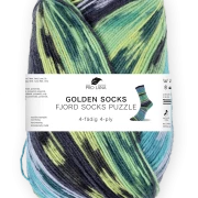 Golden Socks Puzzle Sockenwolle