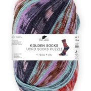 Golden Socks Puzzle Sockenwolle
