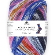 Golden Socks Puzzle Sockenwolle
