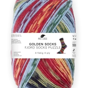 Golden Socks Puzzle Sockenwolle
