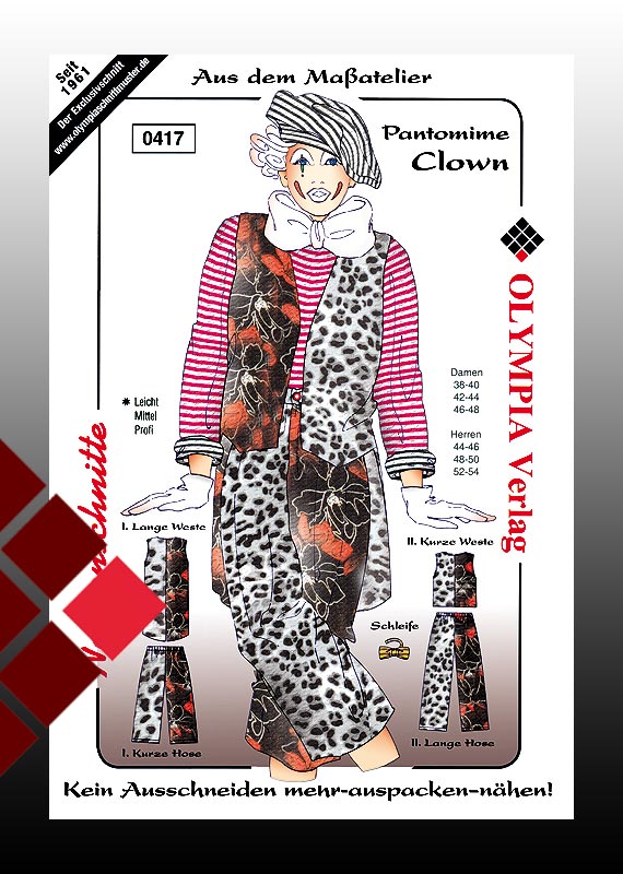 Clown unisex